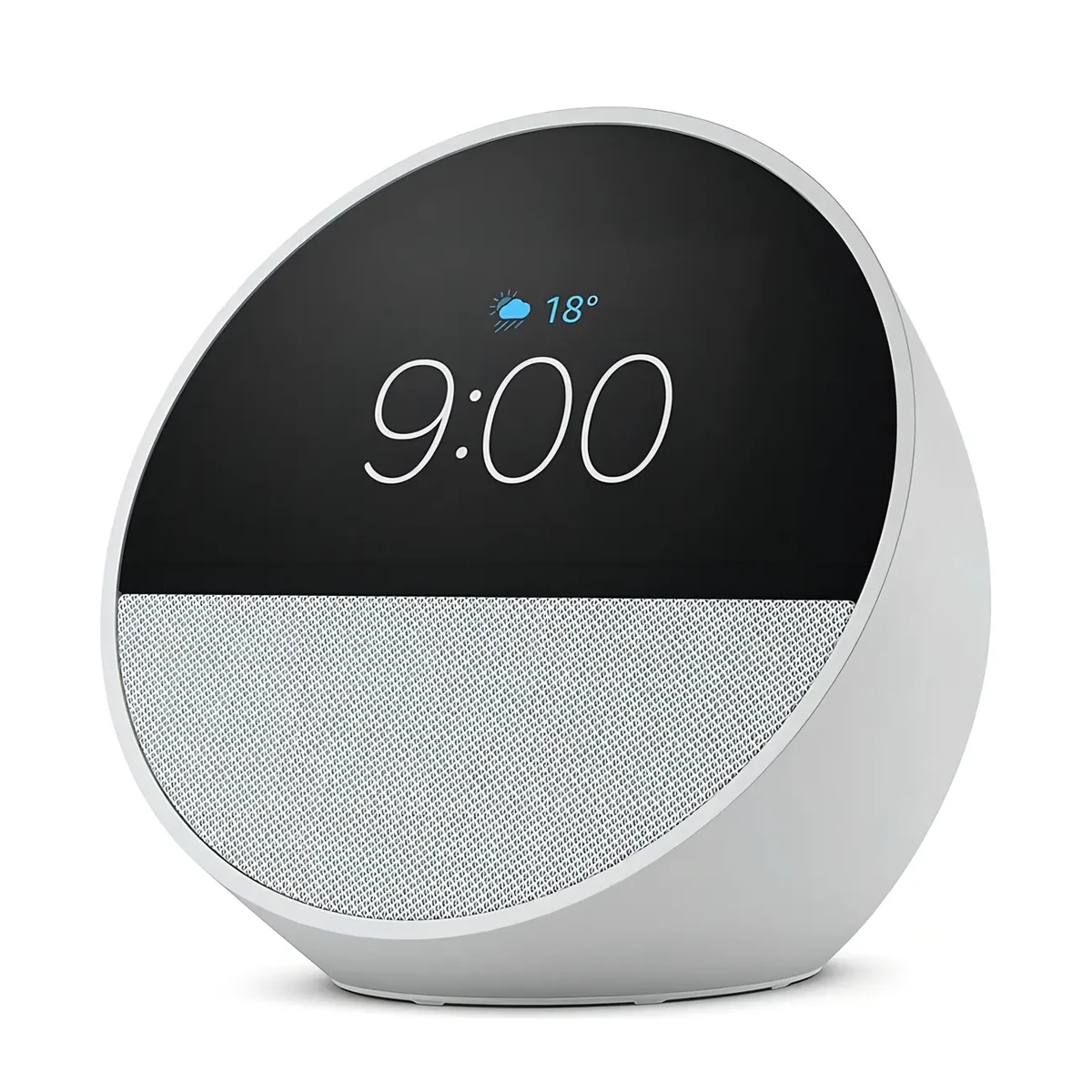 Amazon Echo Spot Bocina Inteligente 2024 Color Blanco
