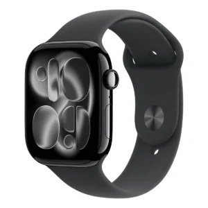 Apple Watch Series 11 GPS Caja de aluminio negro azabache 46mm Correa negra M/L