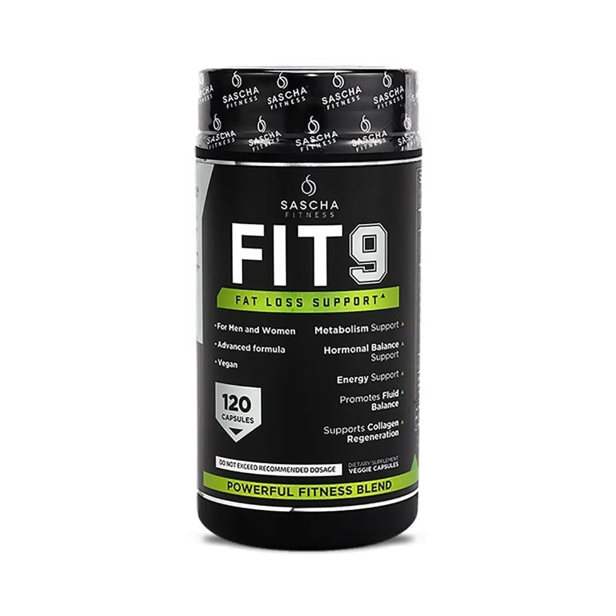 Multivitamínico Sascha Fitness Fit 9 120 Cápsulas